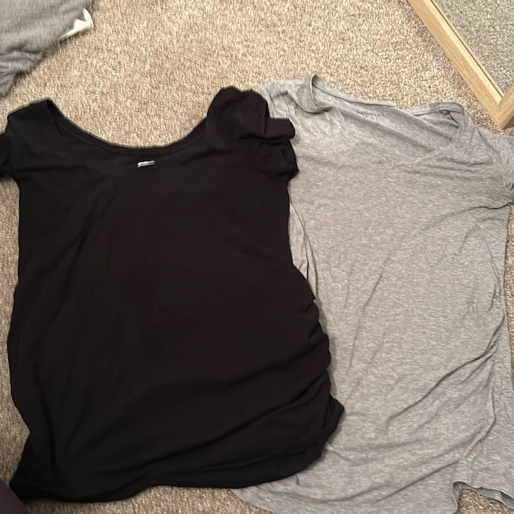 Maternity Tee Black